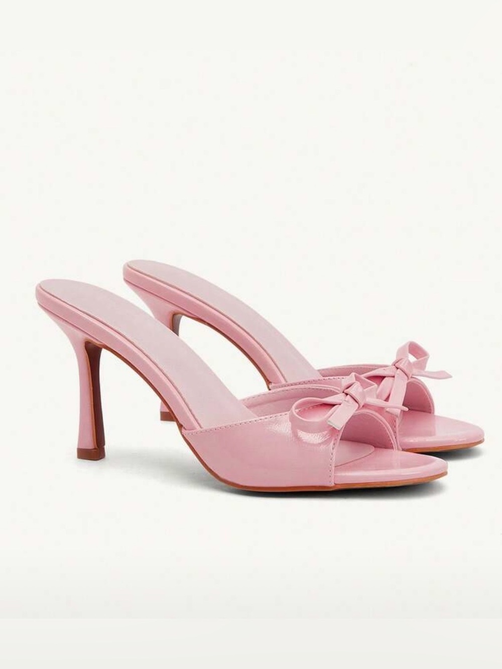 CUCCOO Pink Patent Heel